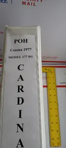 1977 Cessna 177RG Cardinal RG Pilot's Operating Manual, POH AIRCRAFT IN BINDER 